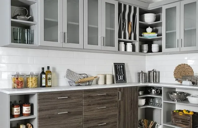 Pantry storage cabinets installed by Kitchen Remodeling Tacoma WA for a Tacoma home